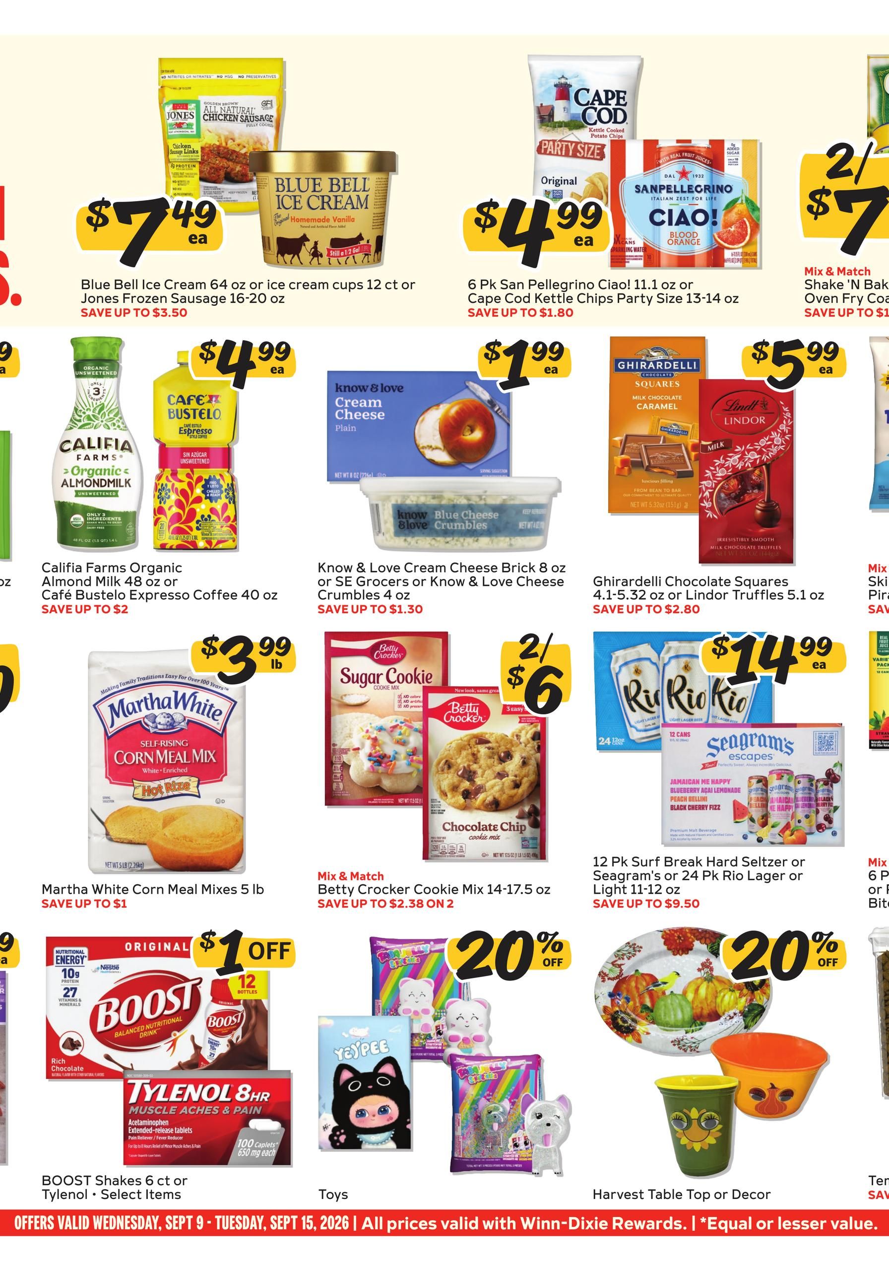 Winn-Dixie Weekly Circular September 9 - 15, 2026 page 18