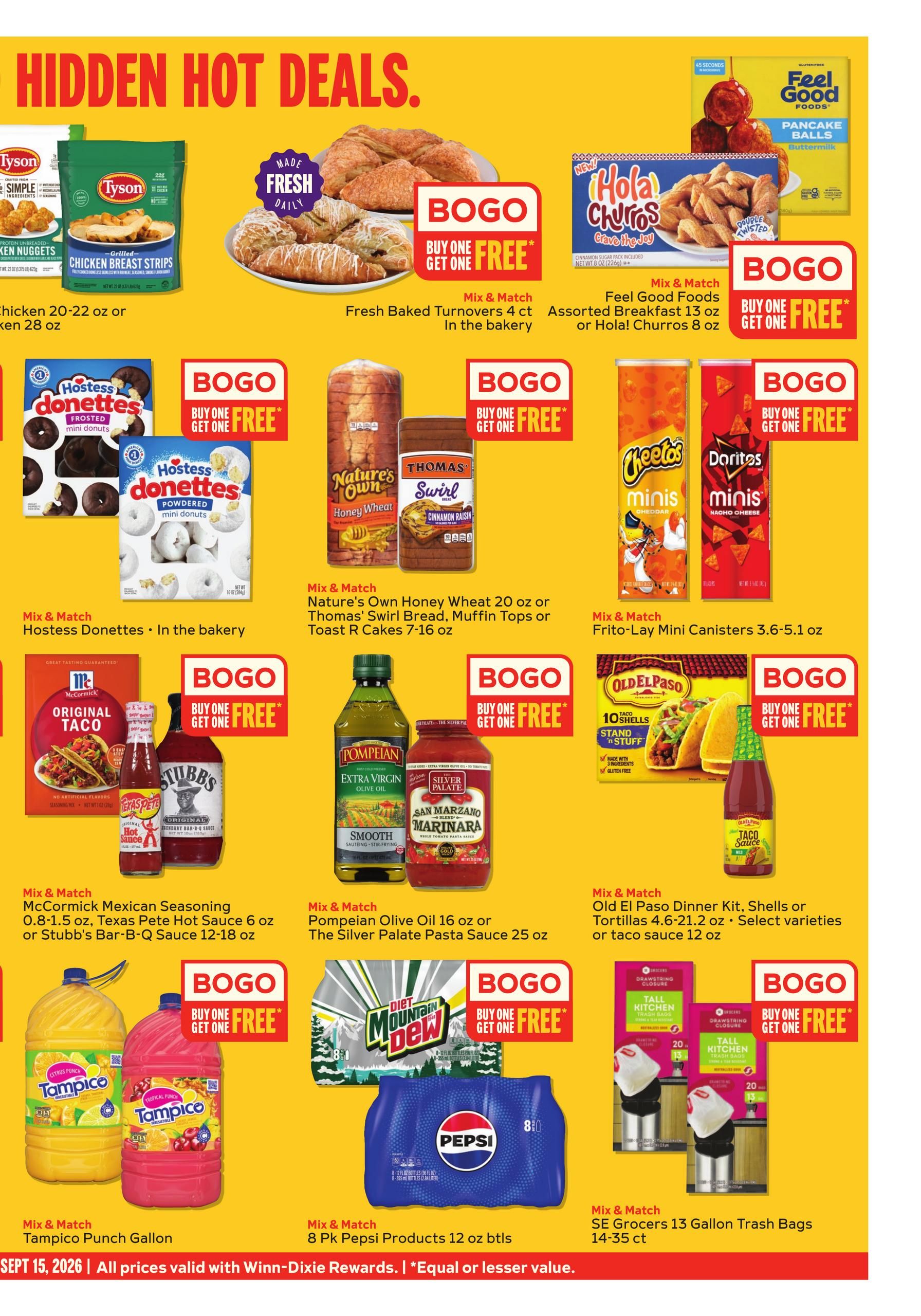 Winn-Dixie Weekly Circular September 9 - 15, 2026 page 20
