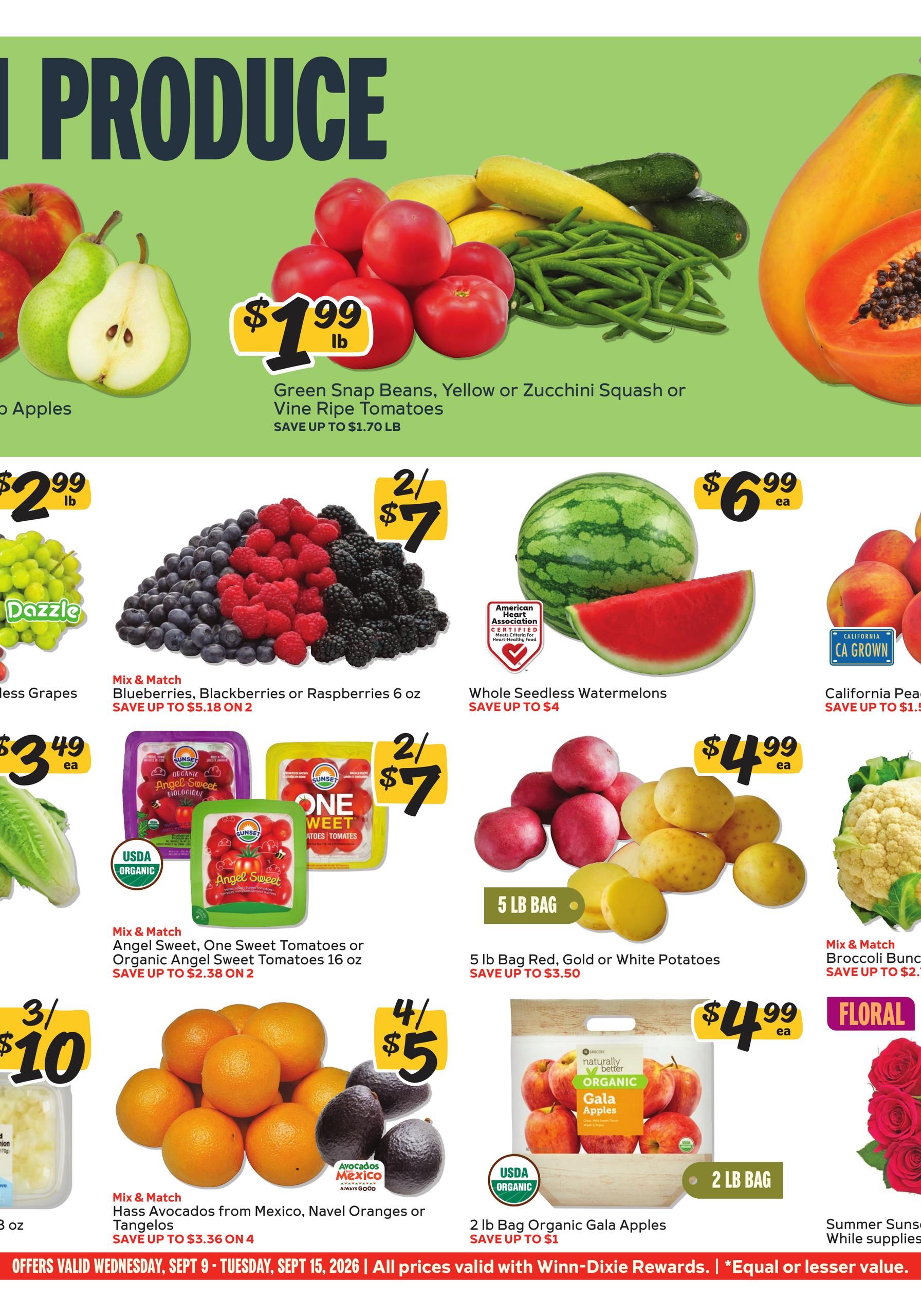 Winn-Dixie Weekly Circular September 9 - 15, 2026 page 3