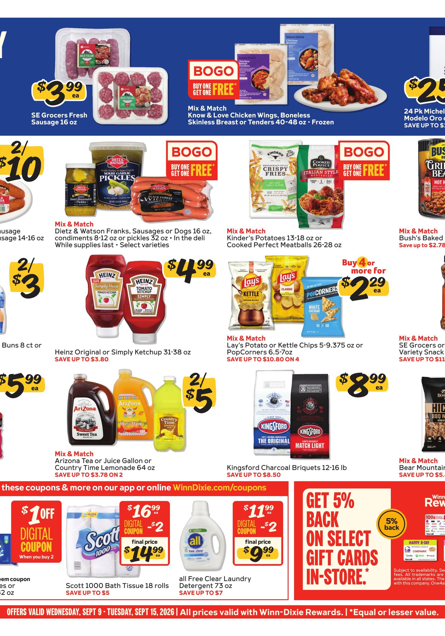 Winn-Dixie Weekly Circular September 9 - 15, 2026 page 8